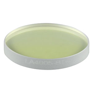 LA4005-B - f = 175 mm, Ø1/2in UVFS Plano-Convex Lens, ARC: 650 - 1050 nm