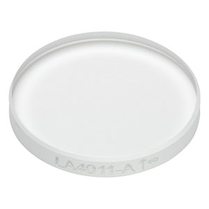 LA4011-A - f = 450 mm, Ø1/2in UVFS Plano-Convex Lens, ARC: 350 - 700 nm