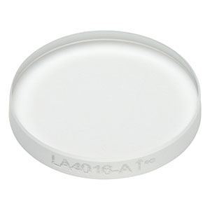 LA4016-A - f = 1000 mm, Ø1/2in UVFS Plano-Convex Lens, ARC: 350 - 700 nm