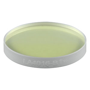 LA4016-B - f = 1000 mm, Ø1/2in UVFS Plano-Convex Lens, ARC: 650 - 1050 nm