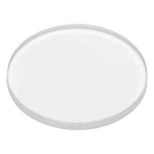 LA4027-A - f = 450 mm, Ø1in UVFS Plano-Convex Lens, ARC: 350 - 700 nm