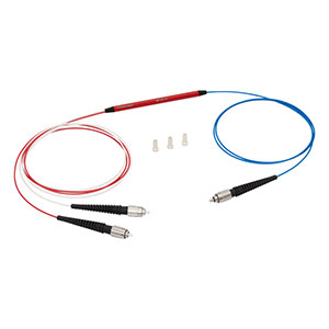 MP2LF6 - 2x1 Multimode Combiner, Compact Package, Ø200 µm Core Input, Ø400 µm Core Output, FC/PC