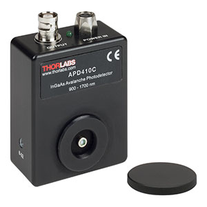 APD410C - InGaAs Variable-Gain Avalanche Photodetector, Temperature Compensated, 900 - 1700 nm, DC - 10 MHz,  8-32 Taps