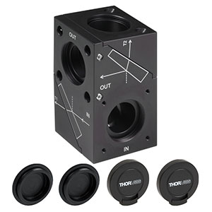 ATT30/M-YAG - UVFS Prism Beam Attenuator, 29 to 34 dB, AR Coated: 532 & 1064 nm, 50 W Max, M6 Tap