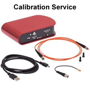 CAL-CCS2 - Recalibration Service for the CCS Series Compact CCD Spectrometers
