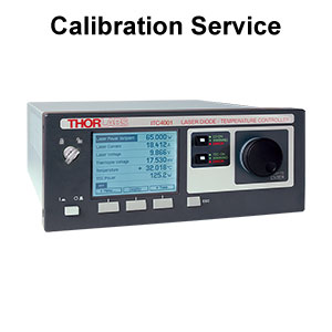 CAL-ITC4 - Recalibration Service for the ITC4000 Series Combined Laser Diode and TEC Controllers