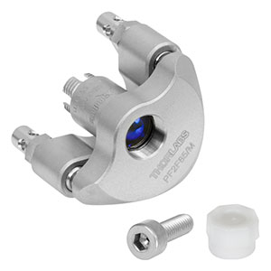 PF2F85/M - Polaris® Kinematic, Fixed Focus Collimator, 850 nm, FC/PC, M4 x 0.7 Taps