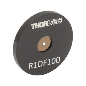 R1DF100 - Annular Obstruction Target, ε = 0.10, Ø100 µm Obstruction