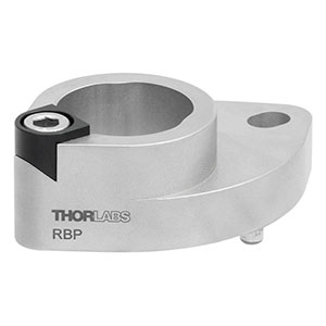 RBP - Pin-Aligned, Clamping Post Base for Mounts with a Post-Centered Reflective Optical Surface on Ø1in Pillar Posts, Imperial