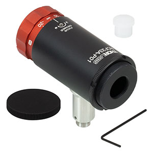 RCF33A-P01 - Protected Silver Adjustable Focus Reflective Collimator, 450 nm - 20 µm, RFL = 33.0 mm, FC/APC