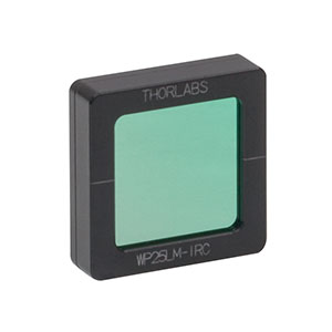 WP25LM-IRA - 25.0 mm x 25.0 mm Mounted Wire Grid Polarizer, 3 - 5 μm