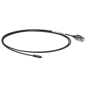 M86L01 - Ø200 µm Core, 0.22 NA FC/PC to Ø1.25 mm Ferrule Patch Cable, 1 m Long 