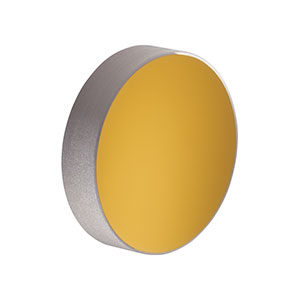 PF10-03-M01 - Ø1in Protected Gold Mirror