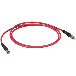 M53L01 - Ø600 µm, 0.50 NA, SMA-SMA Fiber Patch Cable, Low OH, 1 m Long