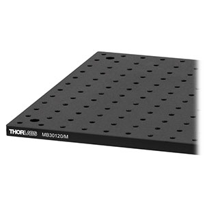 MB30120/M - Aluminum Breadboard, 300 mm x 1200 mm x 12.7 mm, M6 Taps