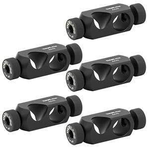 RA45-P5 - Right-Handed 45° Angle Clamp for Ø1/2in Posts, 3/16in Hex, 5 Pack