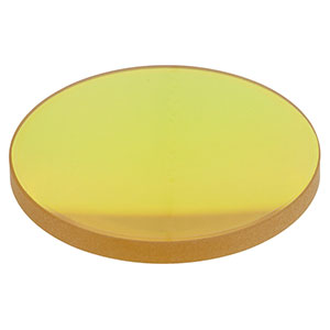 LB7834-E3 - Ø1in ZnSe Bi-Convex Lens, f = 75.0 mm, AR-Coated: 7 - 12 µm