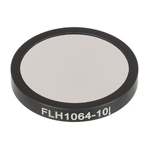 FLH1064-10 - Premium Bandpass Filter, Ø25 mm, CWL = 1064 nm, FWHM = 10 nm