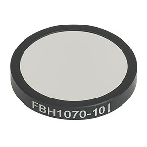 FBH1070-10 - Premium Bandpass Filter, Ø25 mm, CWL = 1070 nm, FWHM = 10 nm