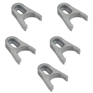 CF038-P5 - Clamping Fork for Ø1.25in Pedestal Bases, 0.40in Counterbored Slot, Universal, 5 Pack