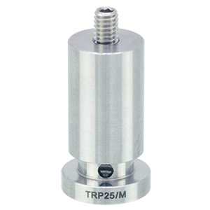TRP25/M - Ø12 mm Pedestal Pillar Post, M4 Setscrew, M6 Tap, L = 25.0 mm