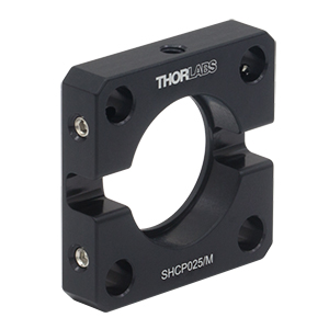 SHCP025/M - 30 mm Cage and Post Mounting Adapter for SHBH025(T) Optical Beam Shutter, M4 Tap