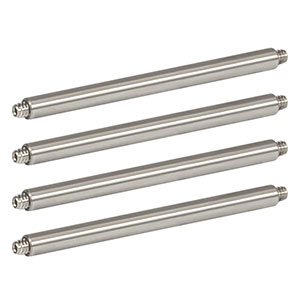 SR2-P4 - Compact Cage Assembly Rod, 2in Long, Ø4 mm, 4 Pack