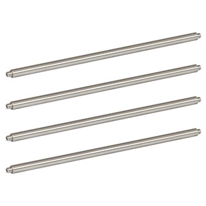 SR4-P4 - Compact Cage Assembly Rod, 4in Long, Ø4 mm, 4 Pack