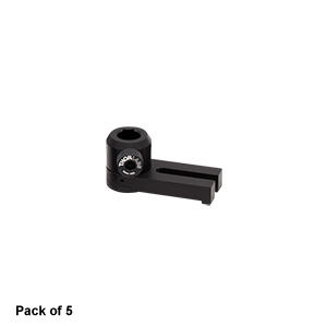 UPH30/M-P5 - Ø12.7 mm Universal Post Holder, Spring-Loaded Locking Thumbscrew, L = 30 mm, 5 Pack