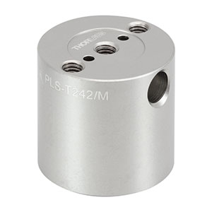 PLS-T242/M - Ø25.0 mm Post for Polaris Mounts, Three M4 Mounting Holes, L = 24.2 mm