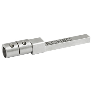 ECH8C - Ø8.0 mm End-Cap Holder with Flexure Clamp