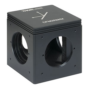 DFM2RM/M - Kinematic Beam-Turning 60 mm Cage Cube for Right-Angle Optics, Right-Turning, M6 Tapped Holes