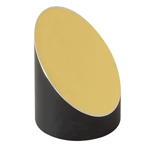 MPD129-M03 - Ø1in 90° Off-Axis Parabolic Mirror, Unprot. Gold, RFL = 2in