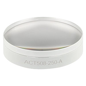 ACT508-250-A - f = 250 mm, Ø2in Achromatic Doublet, ARC: 400 - 700 nm