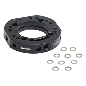 VFA133 - Mounting Adapter for Ø1.33in CF Vacuum Flange, 8-32 and 1/4in-20 Taps