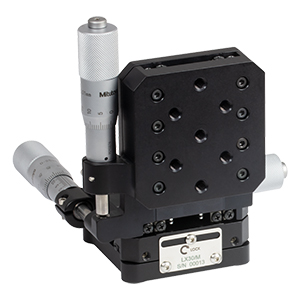 LX30/M - Self-Contained XYZ 25 mm Translation Stage, M6 x 1.0 Taps