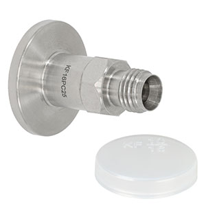 KF16PC25 - KF16 Flange to Ø1/4in Double Ferrule Compression Adapter