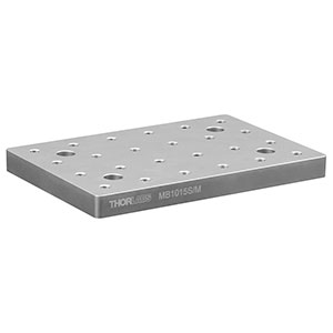 MB1015S/M - Passivated Stainless Steel Breadboard, 100 mm x 150 mm x 12.7 mm, M6 Taps