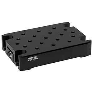 XR25-RP1/M - Rail Plate for 3in Dovetail Rails, M6 x 1.0 Taps