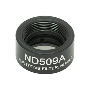 ND509A - Reflective Ø1/2in ND Filter, SM05-Threaded Mount, Optical Density: 0.9