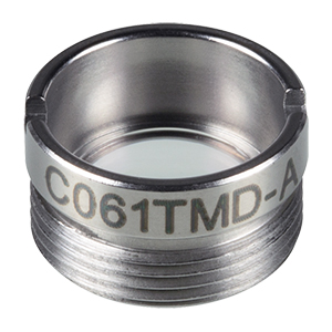 C061TMD-A - f = 11.0 mm, NA = 0.2, Mounted Aspheric Lens, ARC: 350 - 700 nm