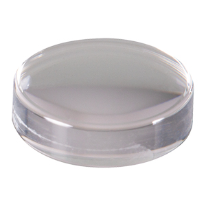 354061 - f= 11.0 mm, NA = 0.2, WD = 8.9 mm, Unmounted Aspheric Lens, Uncoated