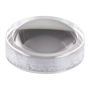 355230 - f= 4.5 mm, NA = 0.6, WD = 2.8 mm, Unmounted Aspheric Lens, Uncoated