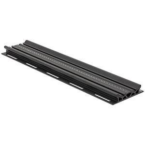 XT95SD-500 - 95 mm One-Sided Construction Rail, Black Anodized, L = 500 mm