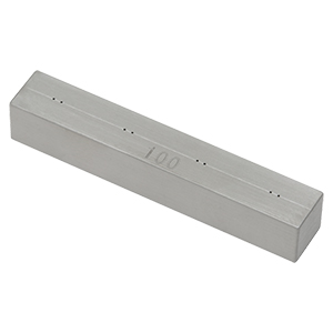 VHV100 - Bottom V-Groove Insert for Fiber Holding Blocks, Ø66 µm - Ø133 µm Coating