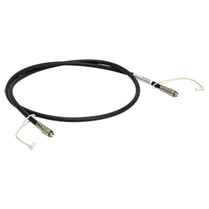MR16L01 - Ø105 µm, 0.22 NA, Low OH, FC/PC-FC/PC Armored Fiber Patch Cable, 1 Meter