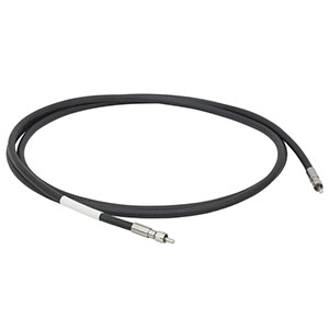 MR19L02 - Ø200 µm, 0.22 NA, High OH, SMA-SMA Armored Fiber Patch Cable, 2 Meter