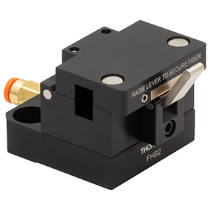 FHB2 - Fiber Holding Block, 8-32 Tapped Hole and 1/4in Counterbores