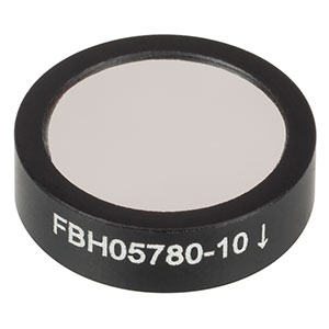 FBH05780-10 - Premium Bandpass Filter, Ø12.5 mm, CWL = 780 nm, FWHM = 10 nm