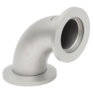 KF25E90 - 90° Elbow Pipe with KF25 Vacuum Flanges